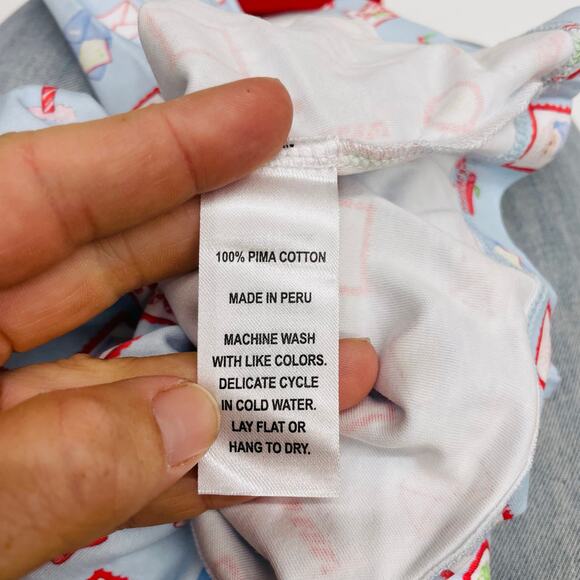 NWT James & Lottie Size 4T Letters to Santa Pajamas - Picture 4 of 4